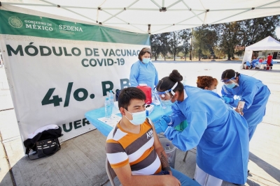 Han llegado 14,650 vacunas anti COVID-19 a Querétaro