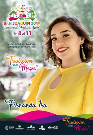 Fernanda Alvarado Camacho Será Coronada Reina de San Joaquín