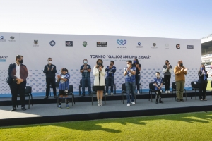 Participa DIF Estatal en el Torneo Nacional de Inclusión Gallos Smiling Zibatá