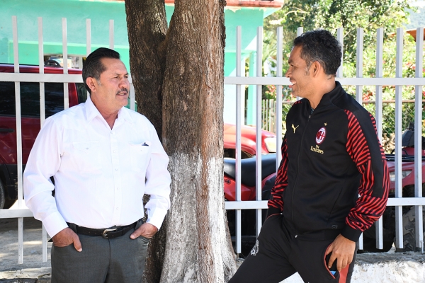 Atiende Payin Muñoz necesidades de la Escuela Primaria “México” de Agua Fría