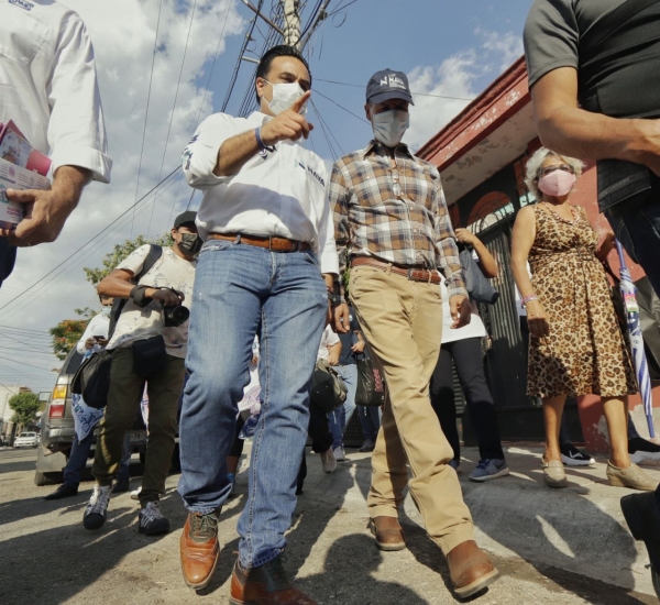 Suma Luis Nava apoyo de vecinos del Tintero de cara al 6 de junio