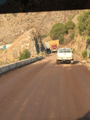 Normalizan la circulación vehicular a la sierra