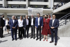 Asiste Luis Nava a Inauguración de la Unidad de Investigación de Órtesis y Prótesis, así como de la Red Sísmica de Querétaro