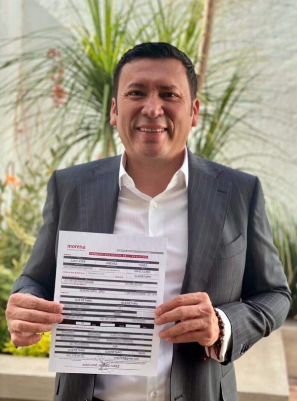 Juan José Jiménez busca candidatura a la alcaldía de Querétaro