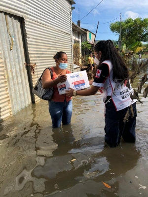 Envía Cruz Roja Mexicana alrededor de 36 toneladas de ayuda humanitaria  a Tabasco y Chiapas