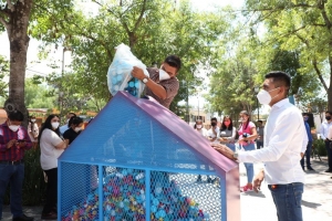 Juventudes de Colón se proponen juntar media tonelada de tapitas para ayudar a dos niños con cáncer