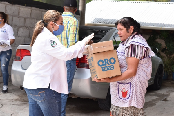 Programa de Apoyos Alimentarios llega a la Delegaciones de La Lagunita y Acatitlán