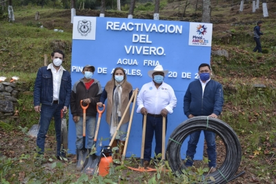 Reactivan el vivero municipal de Agua Fría