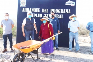 Arranca JCLA Programa de Empleo Temporal