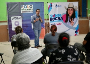 EJIDATARIOS RECONOCEN EN POLO BÁRCENAS   AL MEJOR CANDIDATO PARA DIRIGIR AL MUNICIPIO DE COLÓN