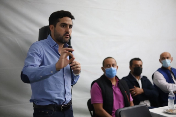 Agustín Dorantes reconoce trabajo de los militantes y simpatizantes en San Juan del Río