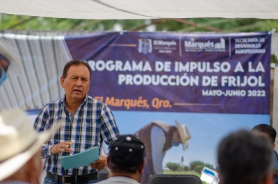 El Marqués avanza en la entrega de granos básicos para productores de riego y temporal
