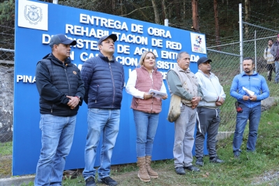 Entrega Lupita Ramírez  Sistema de Red de Agua Entubada “La Barranca”