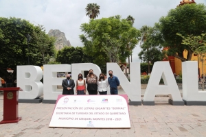 #Destacadas | Entregan letras monumentales al Pueblo Mágico de Bernal.