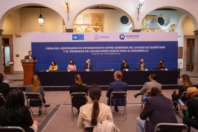    Fortalece Gobierno lazos colaborativos con el Programa de las Naciones Unidas Para el Desarrollo