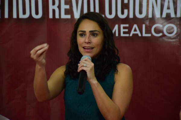 Busca PRI construir una democracia pacífica y con mayor participación ciudadana: Abigail Arredondo