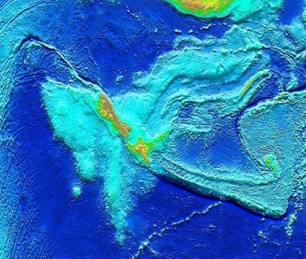 ¿La Atlántida? No, es el continente perdido de Zelandia en nuevos mapas sin precedentes