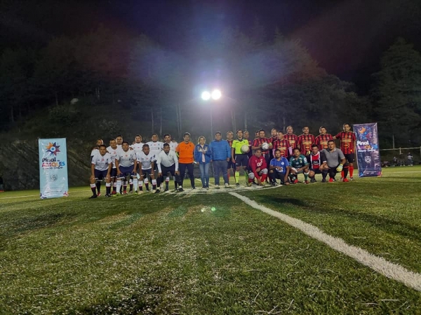 En Pinal de Amoles  Da arranque Liga de Futbol Regional de Veteranos