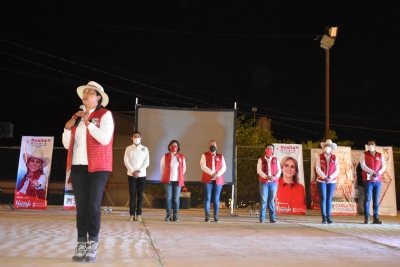 Acercaremos la obra pública que tanto necesitan las comunidades: Carlota Ledesma