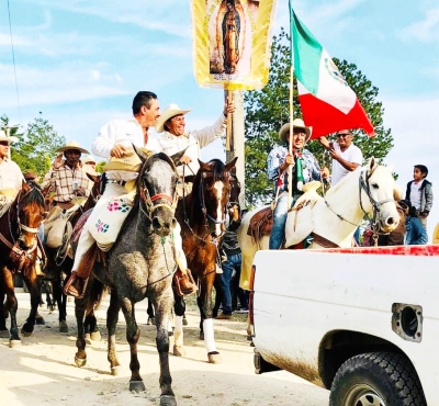 Bendecida Cabalgata Aurelio Manríquez-Agua Fría