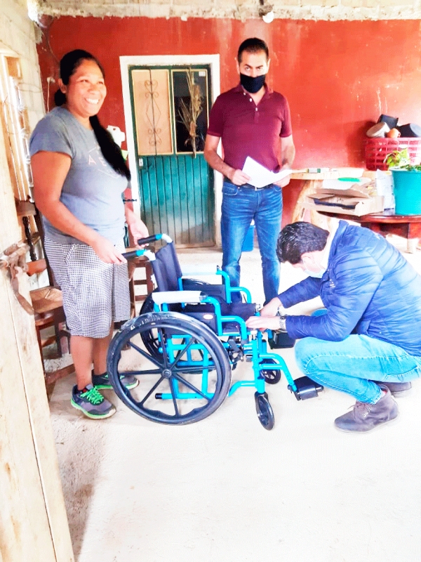 Entrega DIF de Pinal de Amoles Aparatos Funcionales