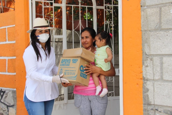 apoyos alimentarios en la sierra gorda