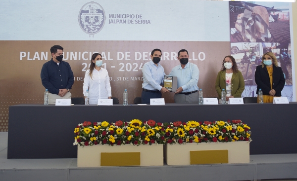 Presentan Plan Municipal de Desarrollo 2021-2024 en Jalpan de Serra