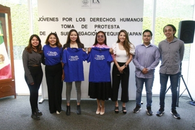 Diputada Daniela Salgado tomó protesta a las Subdelegadas de “Jóvenes por los Derechos Humanos A.C.” de Tequisquiapan y Corregidora