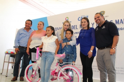 Municipio de Querétaro celebra a mamás y niñez de Santa Rosa Jáuregui.