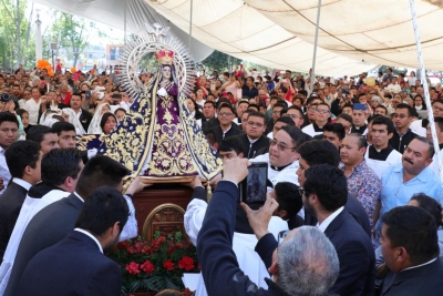 Festejan en Colón el 50 Aniversario del Patrocinio de la Virgen de los Dolores de Soriano