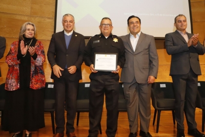 Entrega Luis Nava 27 reconocimientos a la Trayectoria Policial 2022