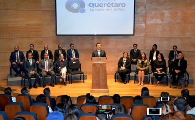 Presentan gabinete ampliado y delegados del Municipio de Querétaro