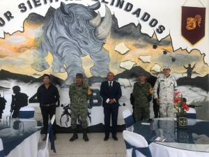 Alejandro Ochoa fortalece lazos colaborativos con la 17/a Zona Militar 