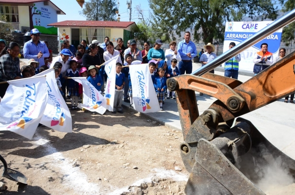 Arranca Construcción de Techado en Preescolar “Ra Ñagui” de Los González