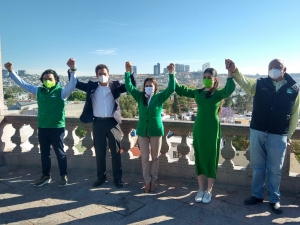 Con dirigentes nacional y estatal, Partido Verde arranca campañas con Katia Reséndiz a la Gubernatura