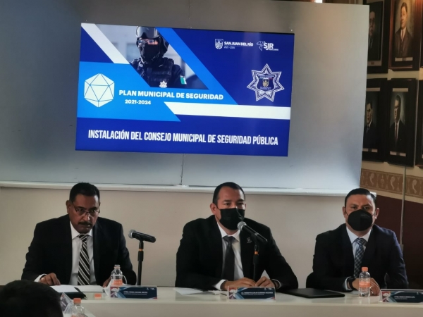 Presentan Plan de Seguridad en SJR