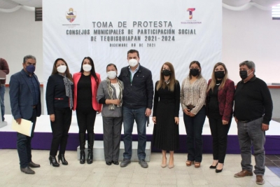 Toño Mejía tomó protesta a los consejos municipales de participación ciudadana en Tequisquiapan