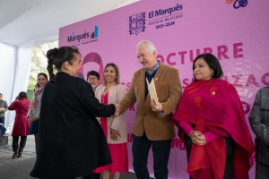 Conmemora municipio de El Marqués, Día Internacional de la Lucha contra el Cáncer de Mama