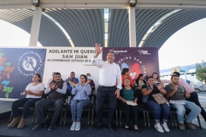 Adelante Mi Querido San Juan beneficia a 14 mil habitantes de 11 comunidades