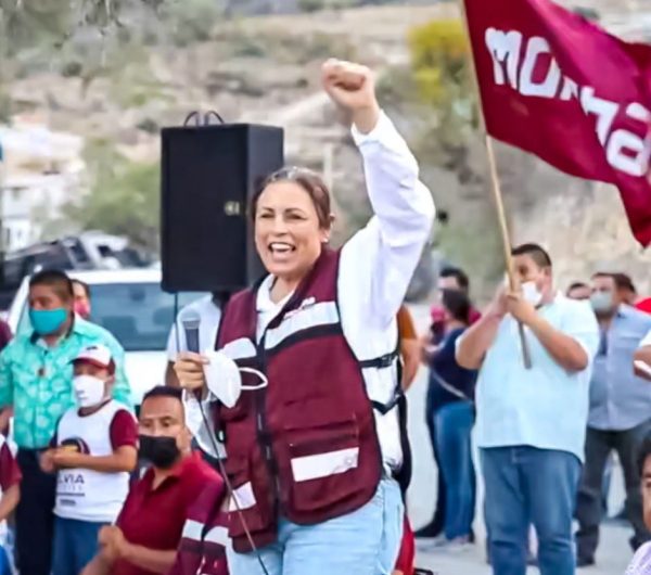 Este próximo 6 de junio cambiaremos el rumbo del distrito XIV para trabajar sin colores y cambiar realidades: Elvia Montes.