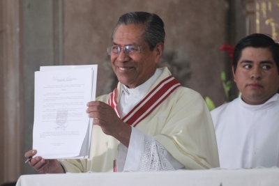 Piden por la salud de Pbro. José Hernández