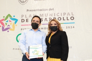 Presenta Lupita Ramírez Plaza, Plan de Desarrollo Municipal 2021-2024