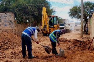 Avanzan obras de urbanización en distintas comunidades de El Marqués