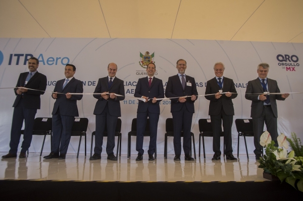 Inaugura Gobernador ampliación de la planta Externals de ITP Aero en Querétaro por 35.2 mdp