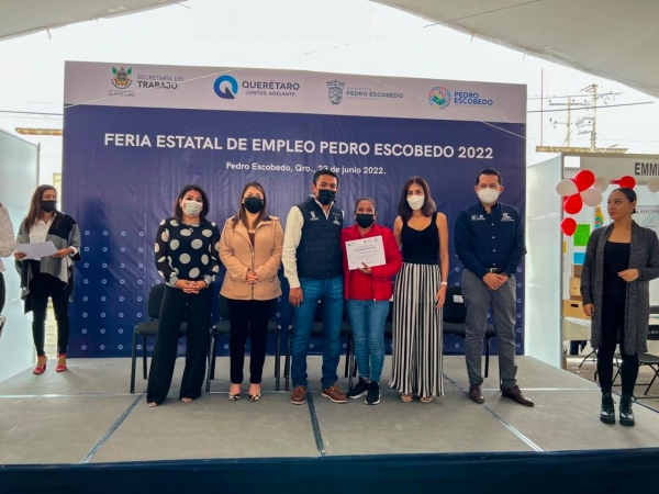 Desarrollan la Feria Estatal 2022 en Pedro Escobedo