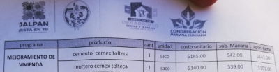 Promueve municipio subsidios  para mejoramiento de vivienda