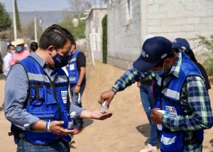 Mantiene Polo Bárcenas medidas sanitarias y una brigada anticovid para evitar contagios entre los colonenses