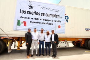 Empresa colonense logra exportar productos cárnicos.