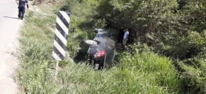 Mujer lesionada en accidente en Saldiveña