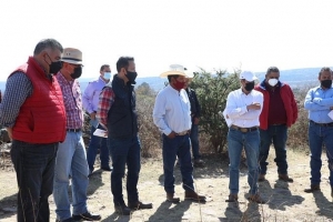 Supervisa Municipio de Colón aplicación del recurso para apoyos ejidales en Ejido Patria y El Zamorano.